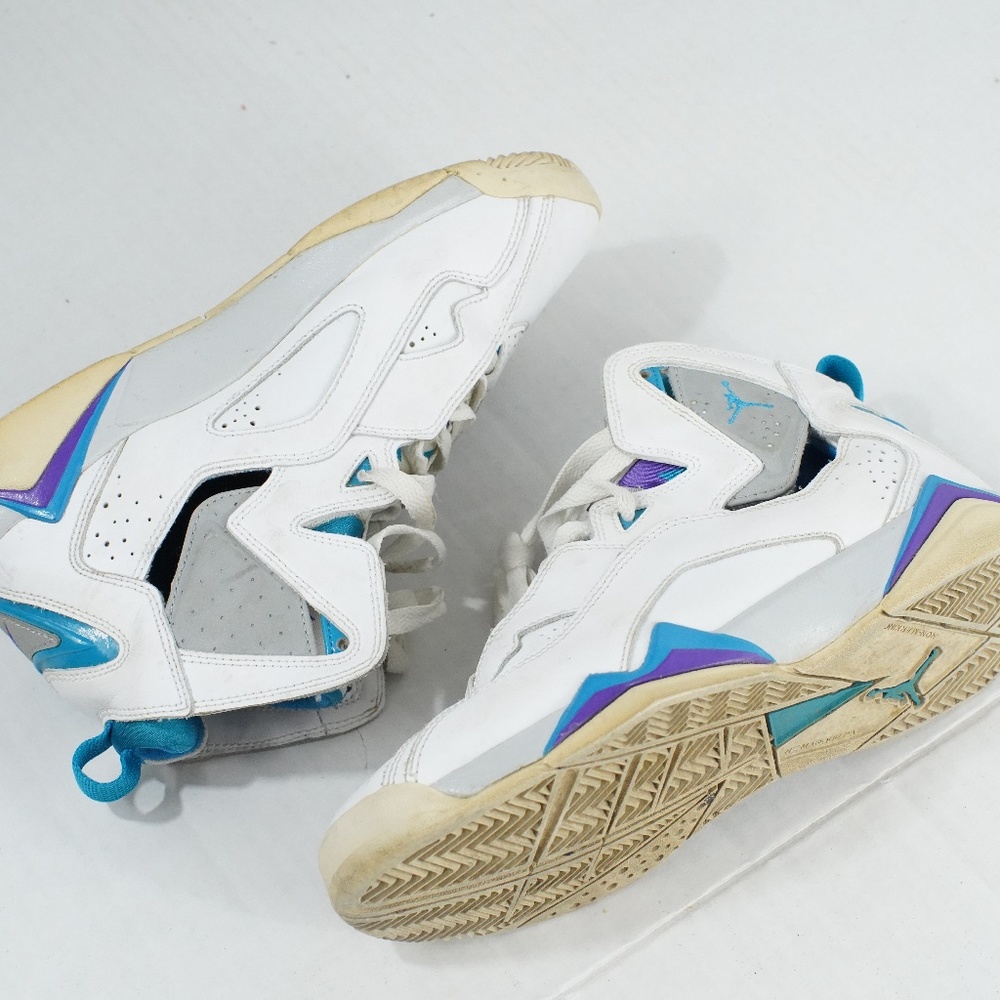 jordan vii 7y blue and purple